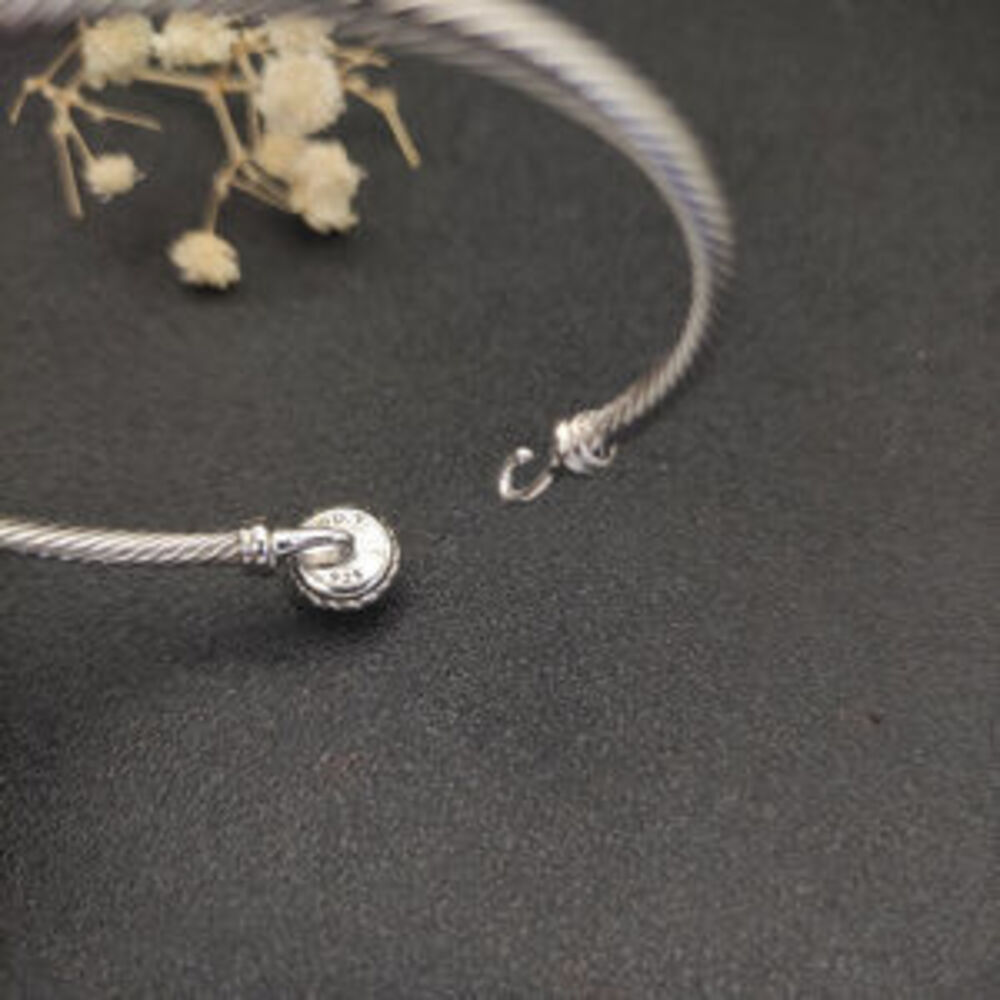 David Yurman 3mm Black Diamond Bracelet
